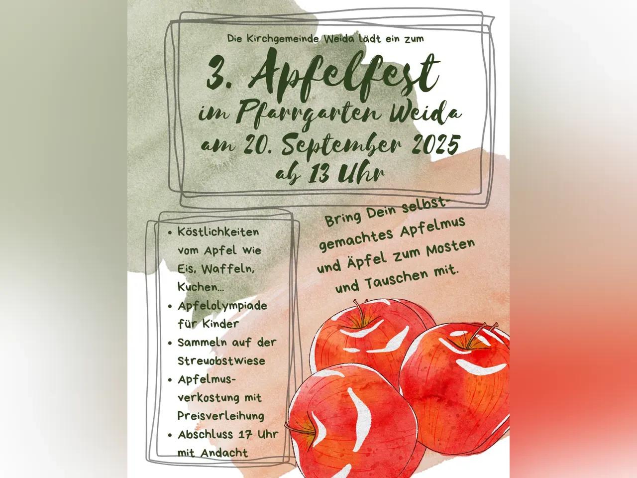 Apfelfest Weida