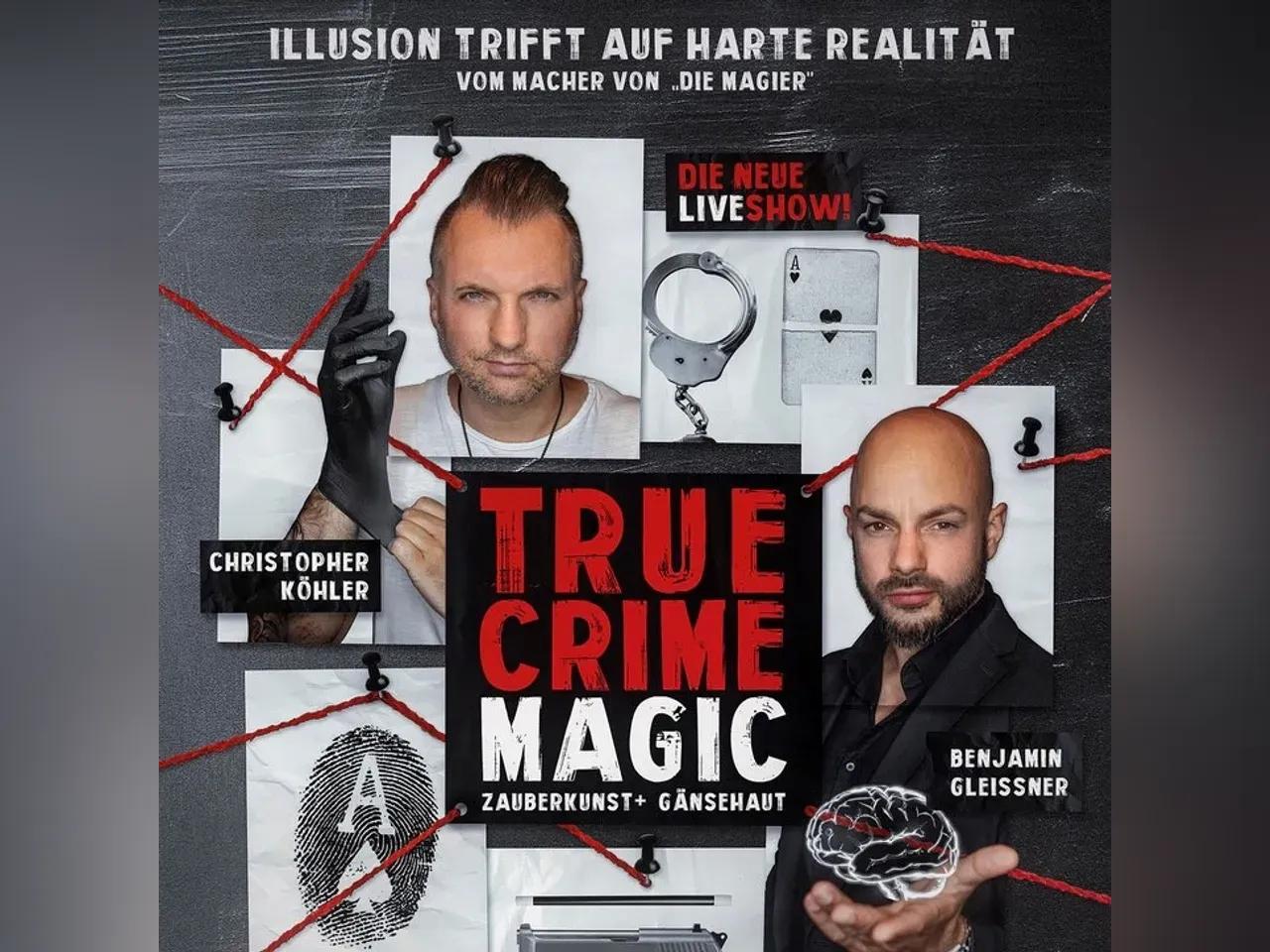 TRUE CRIME MAGIC - Illusion trifft auf harte Realität am 13.12.2025 im Comma