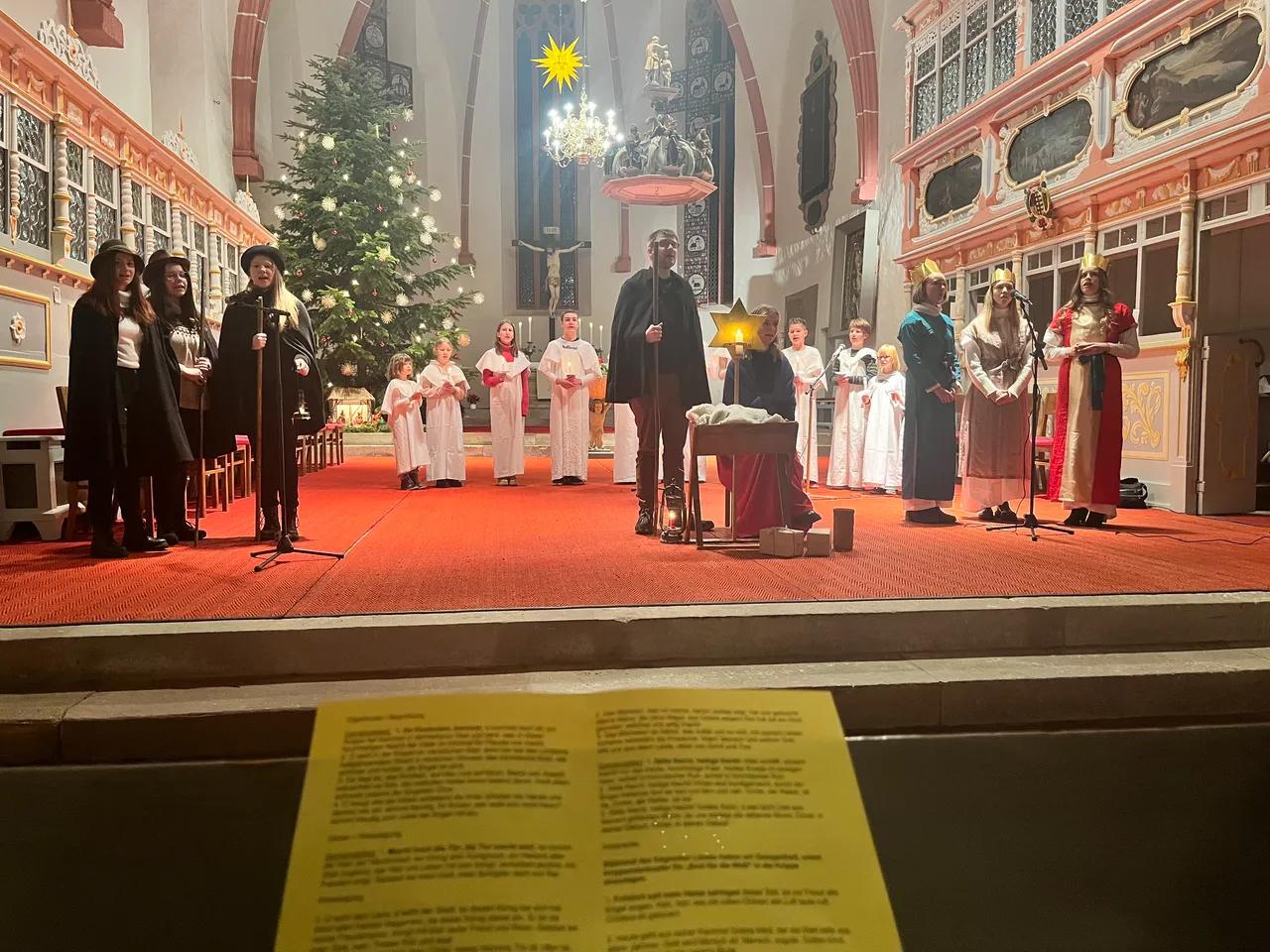 Krippenspiel Weida 2022