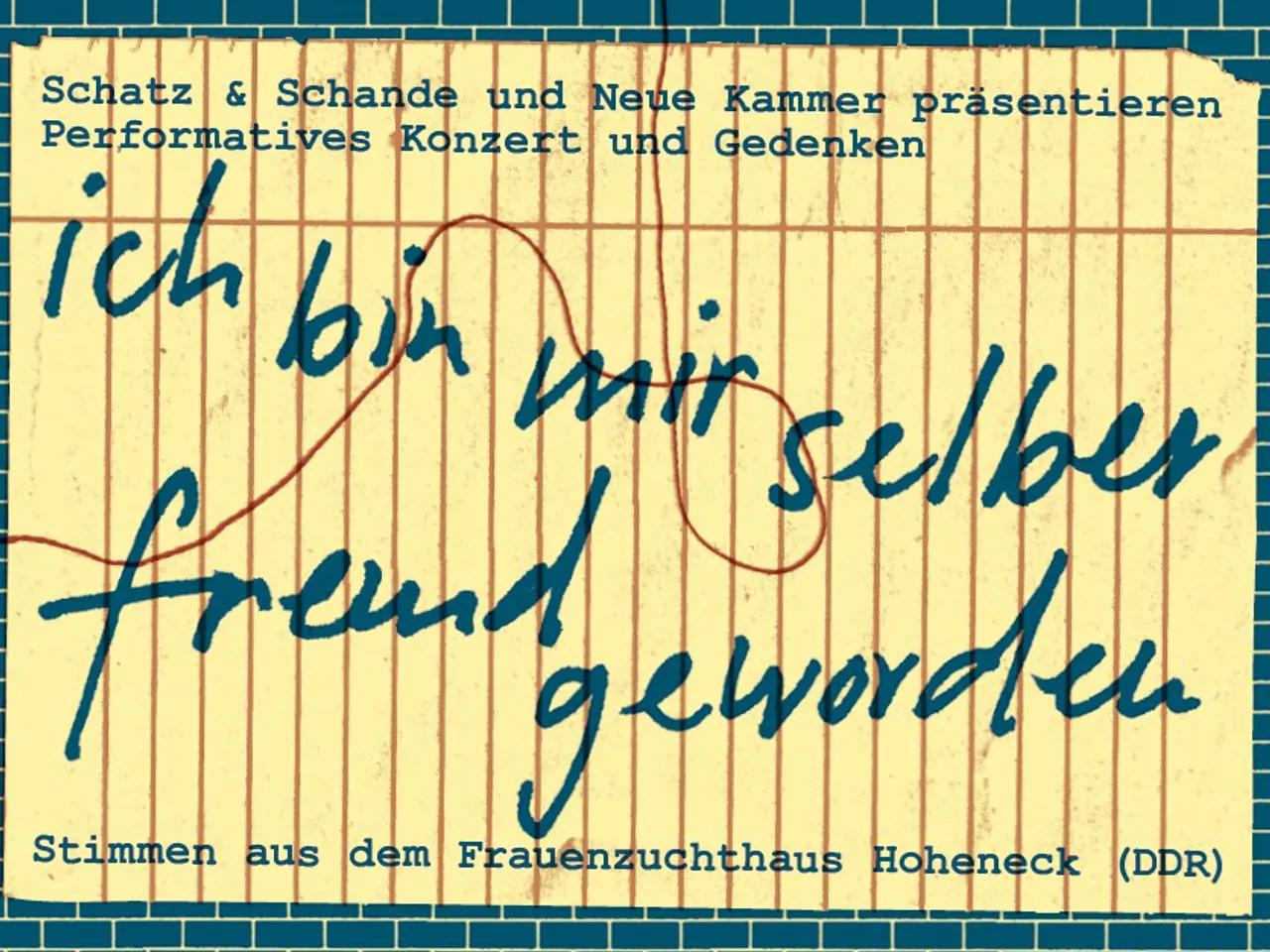 Ich bin mir selber fremd geworden