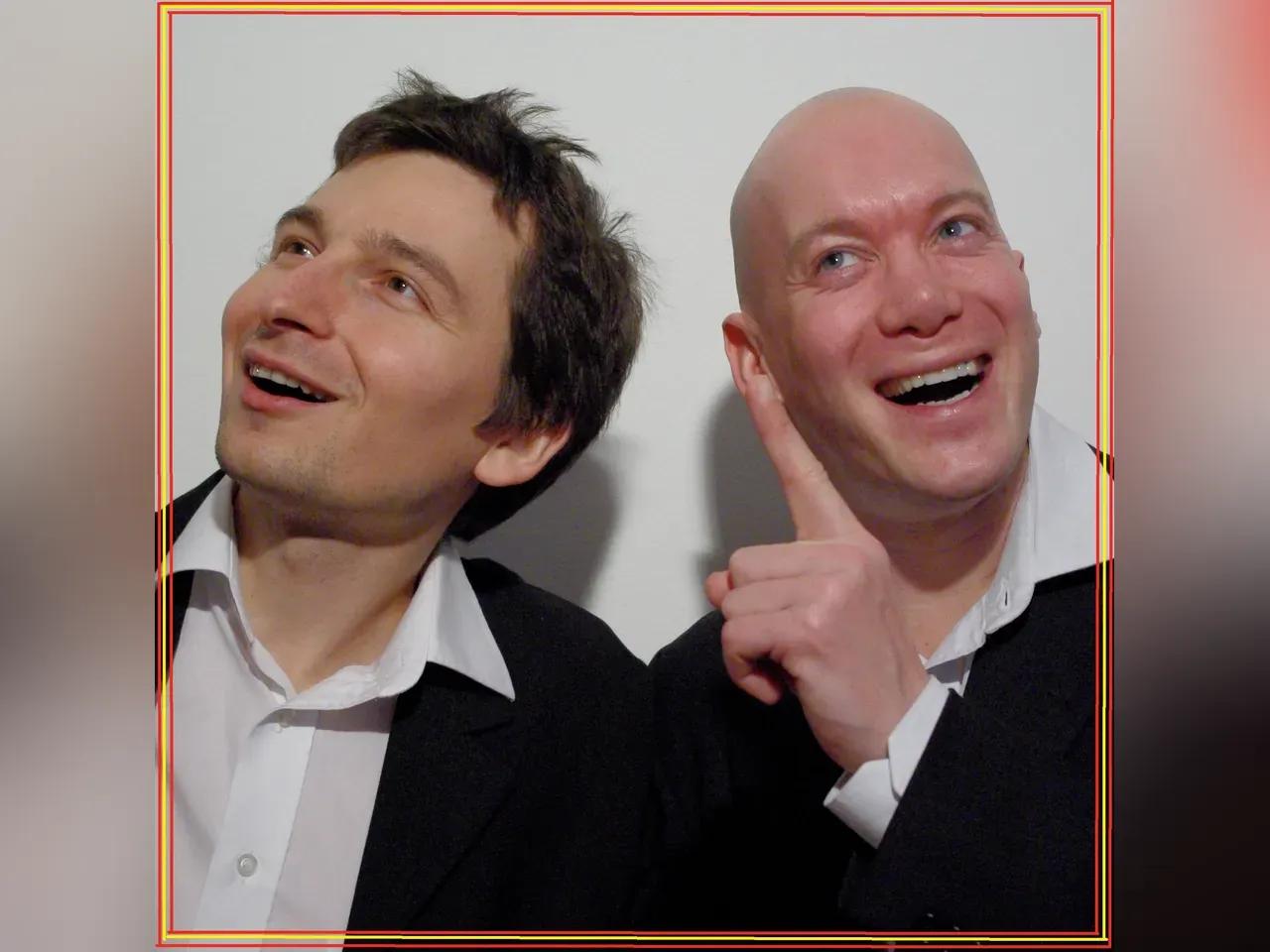 Porträt der 2 Comedians