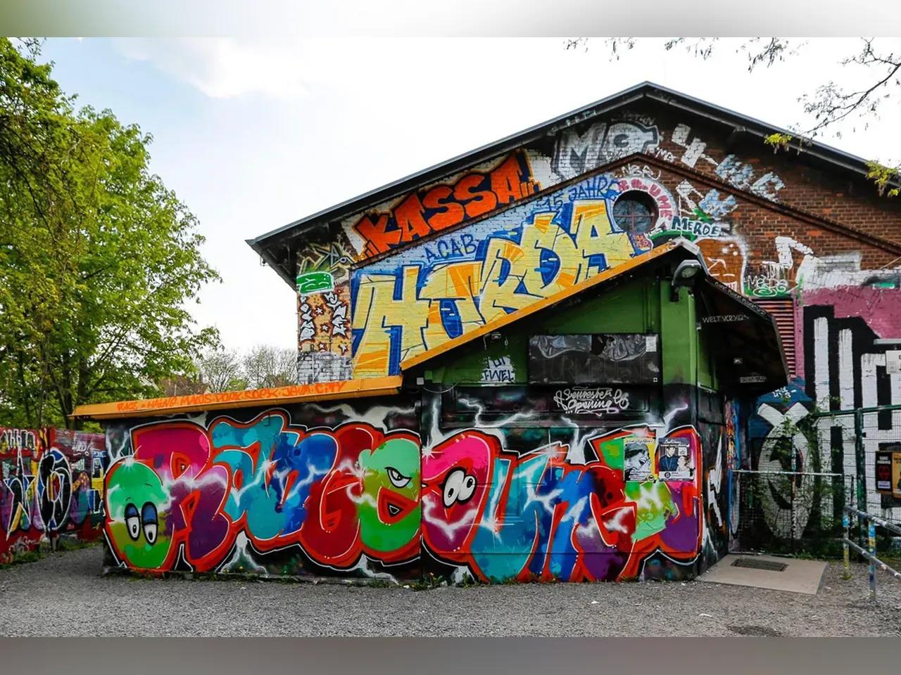 Haupteingang des Kassablanca<br>