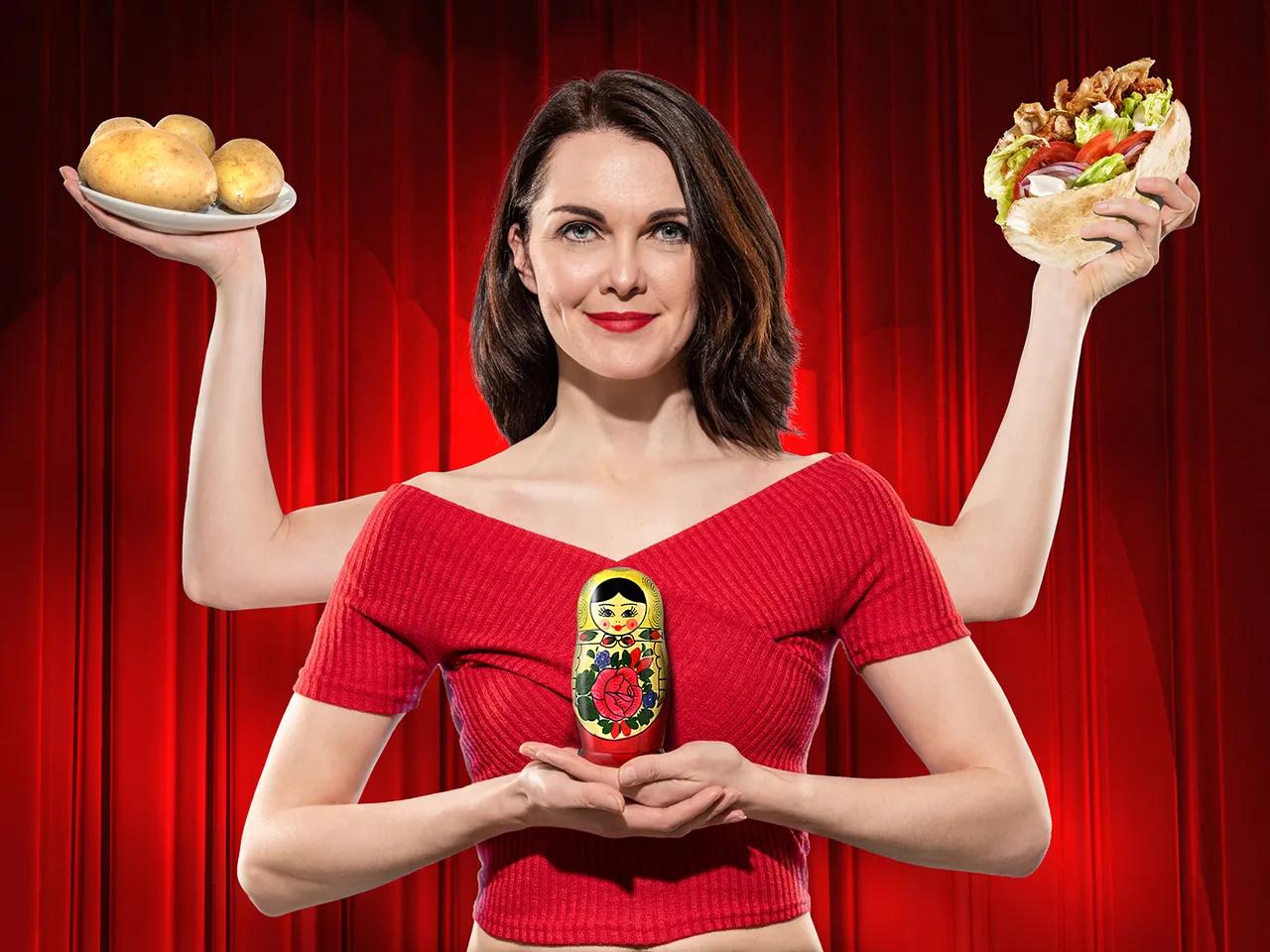 INTRIGATION – Russischer Döner mit Kartoffelsalat