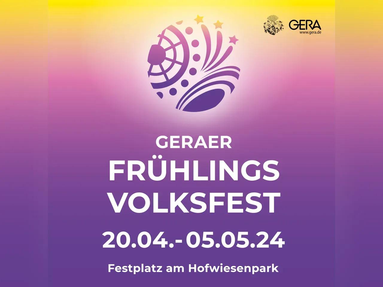 Frühlingsvolksfest vom 20.04.-05.05.2024 Festplatz am Hofwiesenpark