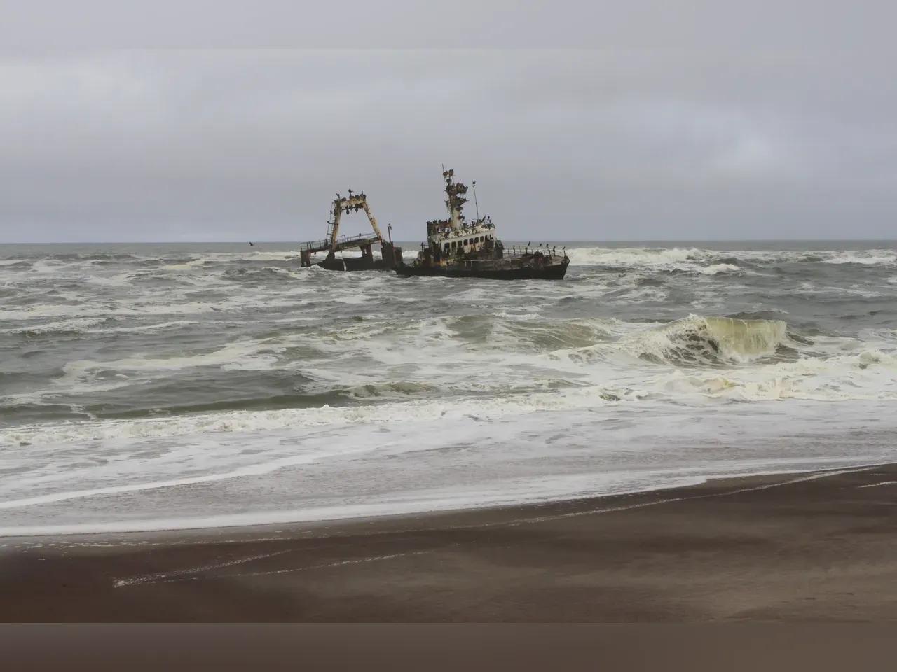 Skelettküste in Namibia