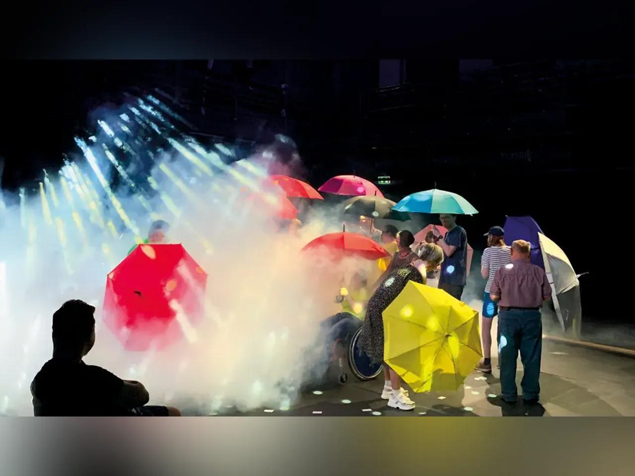 Szenenbild einer Veranstaltung der&nbsp;Saale-Betreuungswerk der Lebenshilfe Jena gGmbH