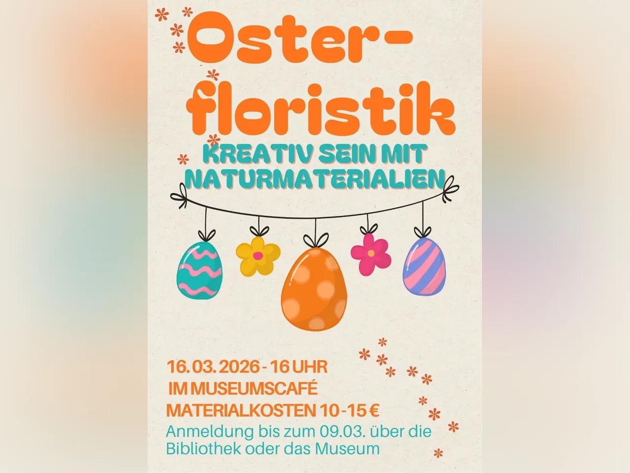 Plakat Osterfloristik