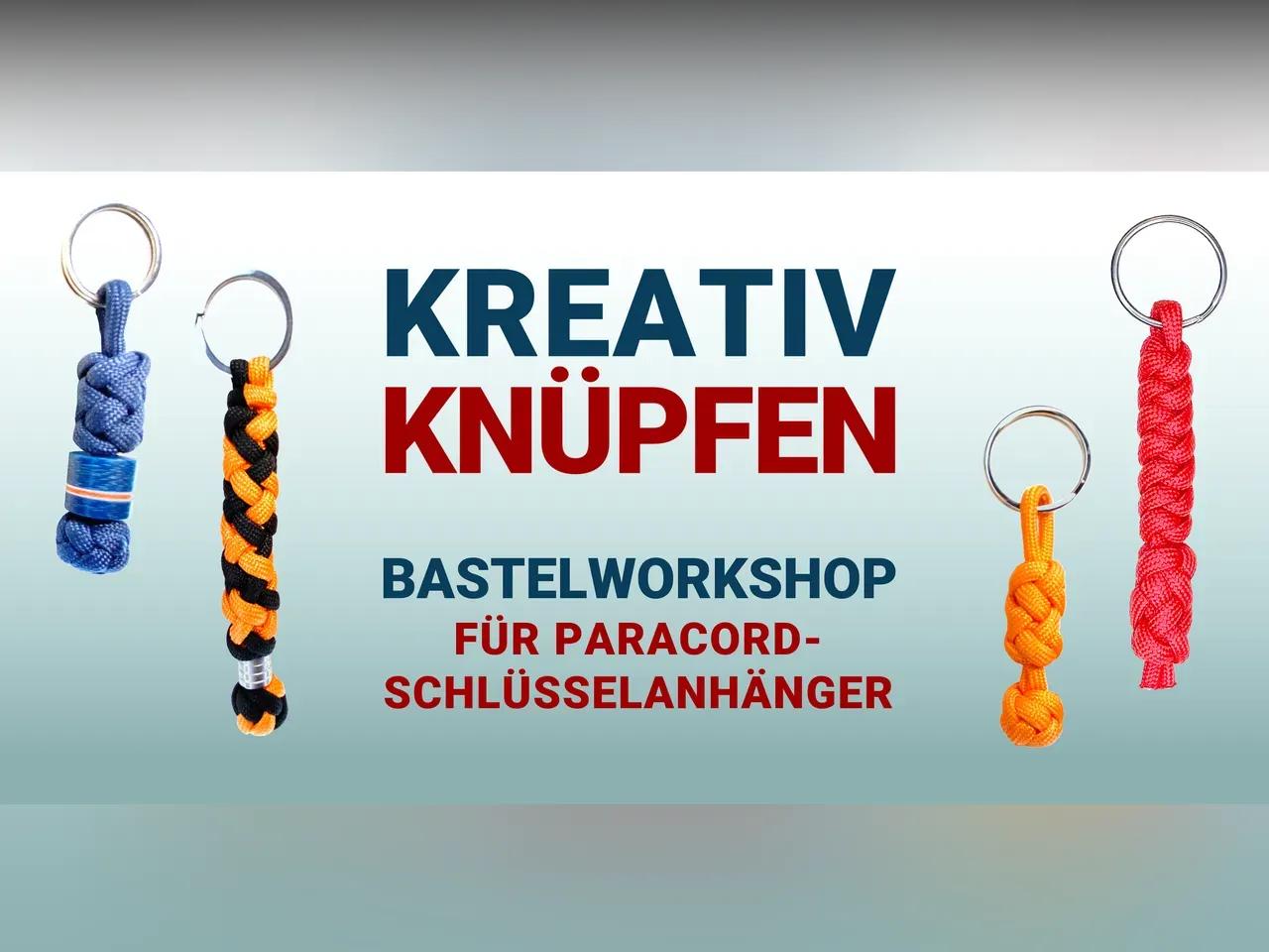 Workshop-Angebot: Kreativ Knüpfen mit Paracord