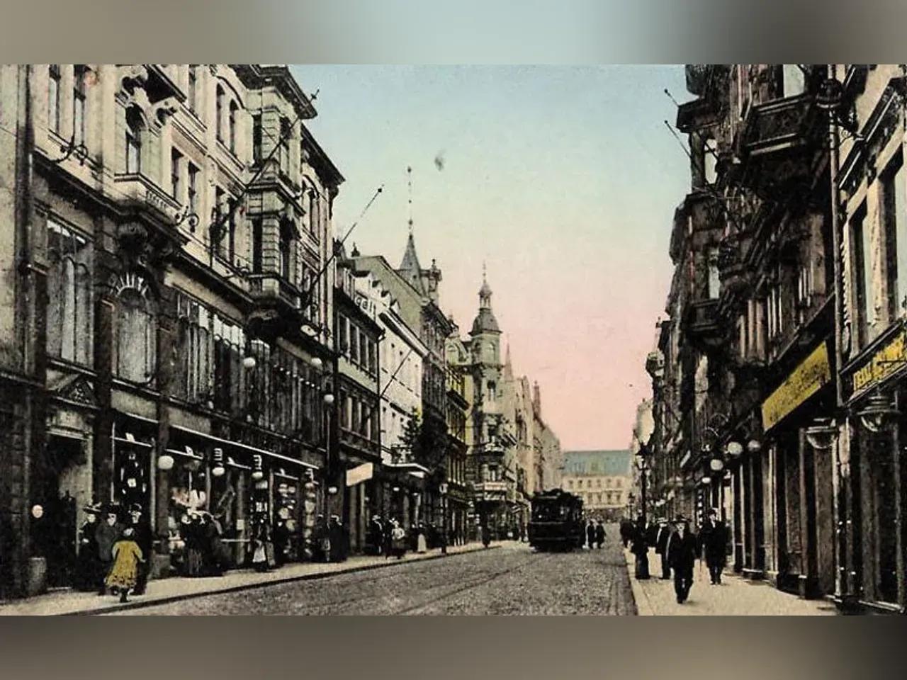 Ansichtskarte der Sorge von 1920