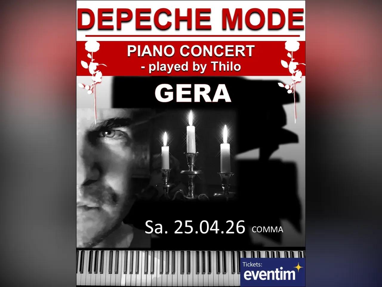 DEPECHE MODE on piano – played by Thilo.
