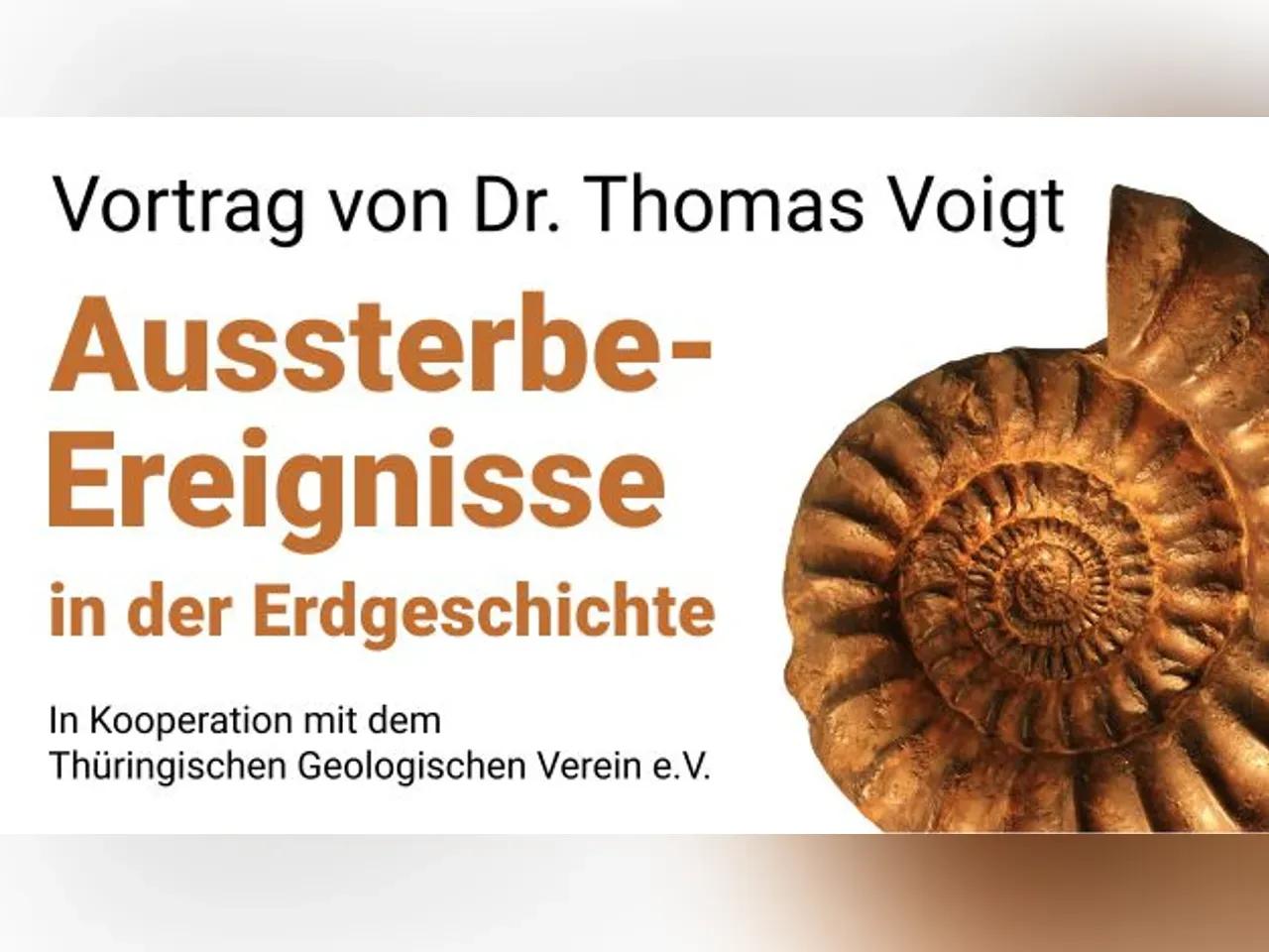 Aussterbe-Ereignisse in der Erdgeschichte (und ihre Spuren in der Umgebung von Gera)