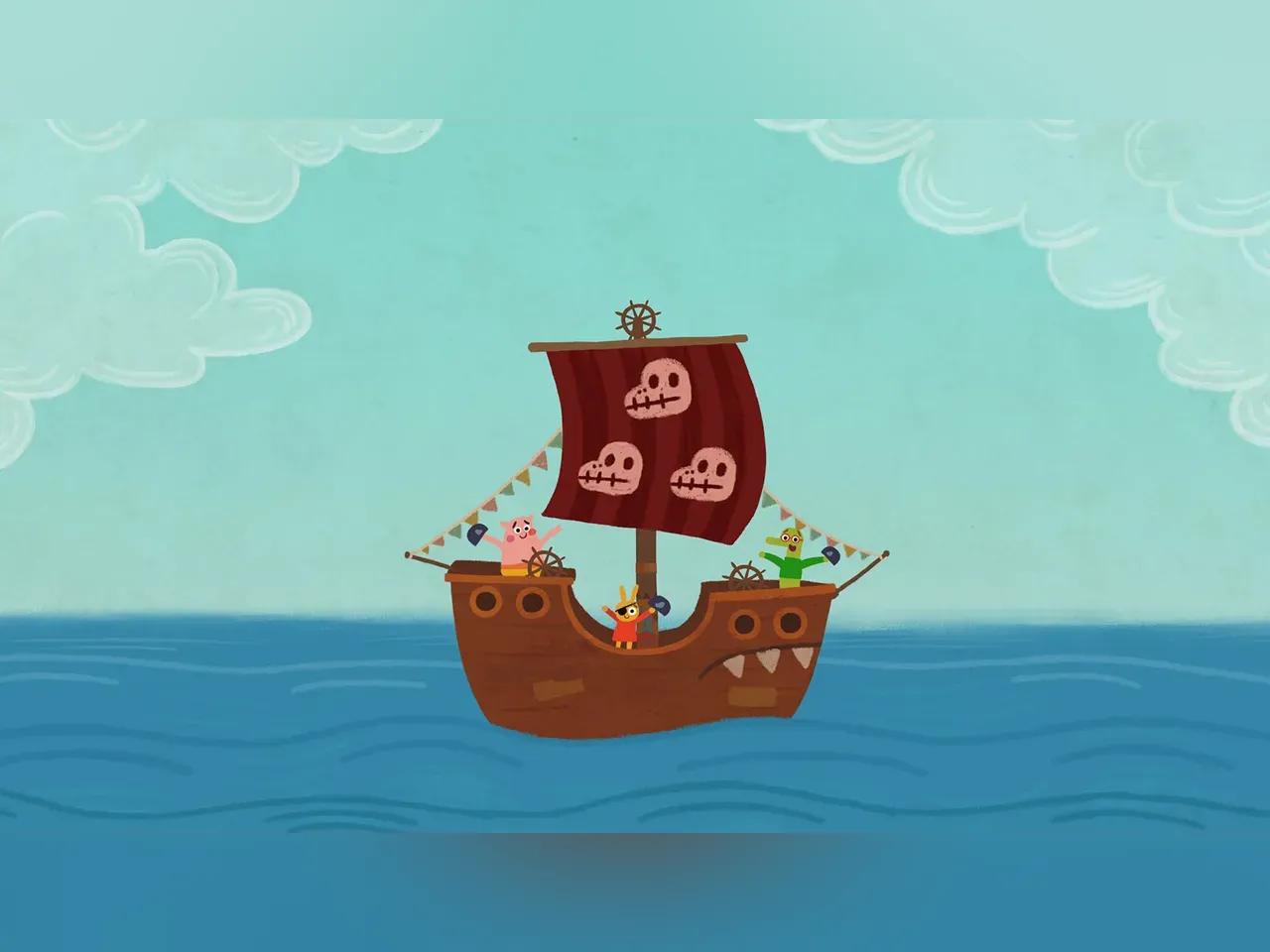 ein Boot auf dem Meer