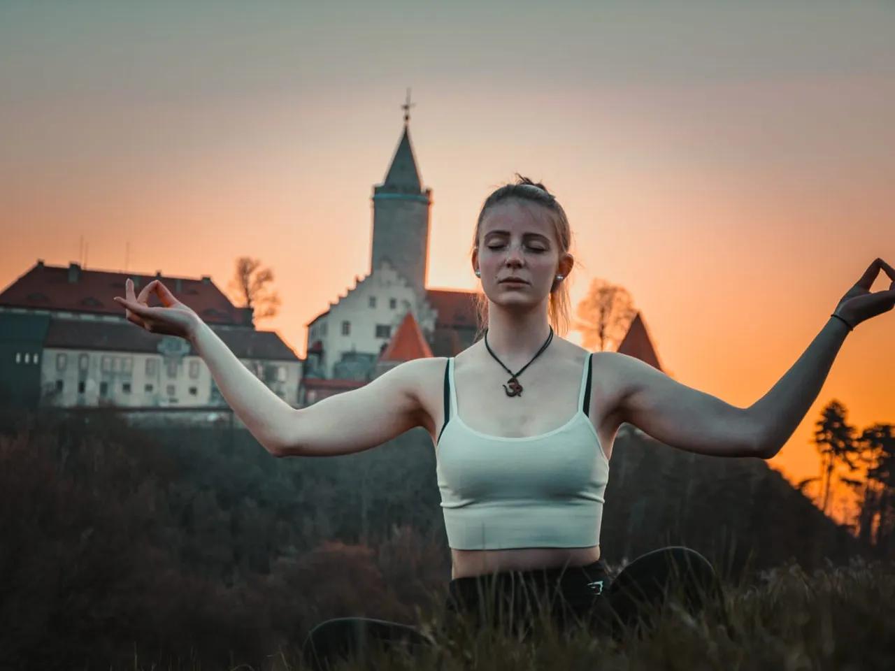Sonnenaufgangsyoga
