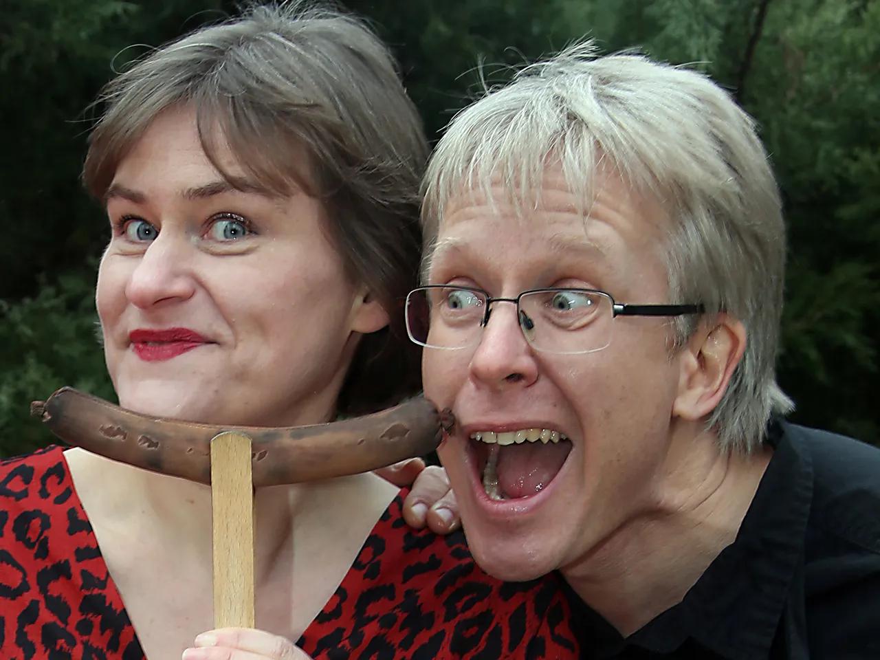 Mann mit Grill 2er - Foto 1