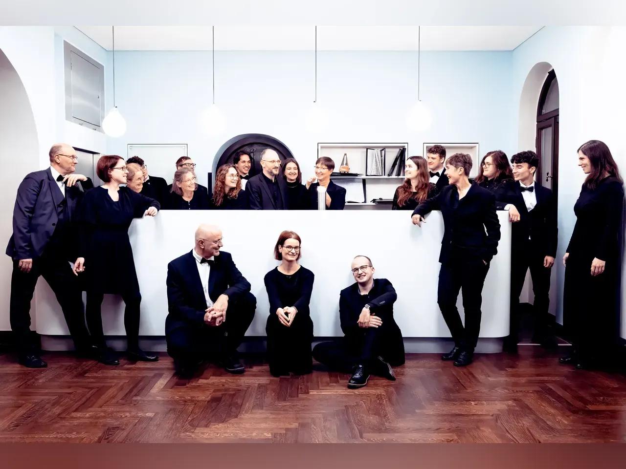 Gruppenfoto des Jenaer Madrigalkreises