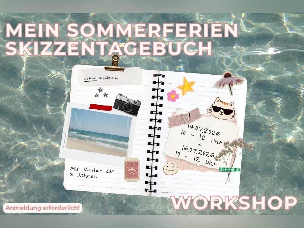 Mein Sommerferien-Skizzen- & Tagebuch