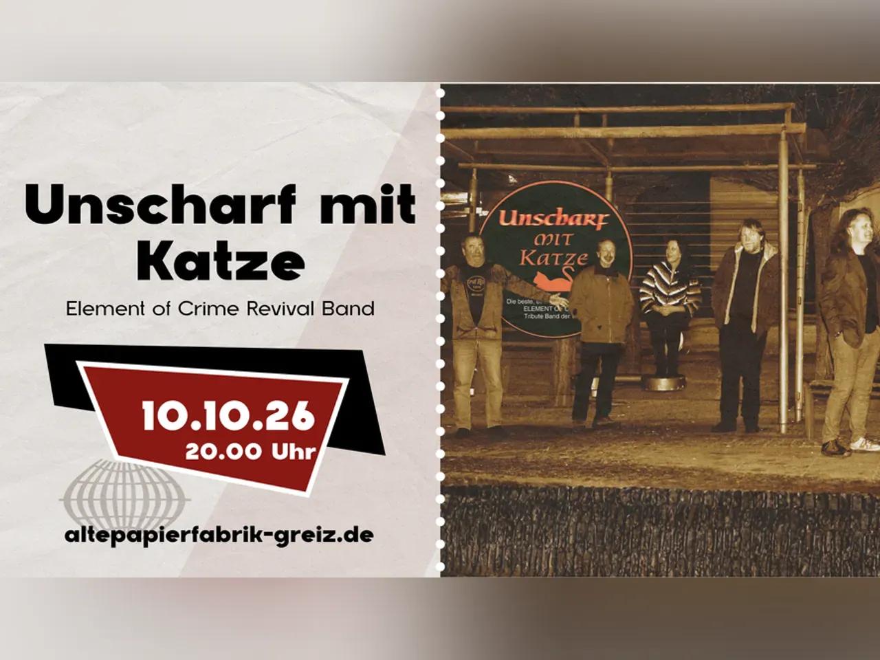 unscharf mit Katze
