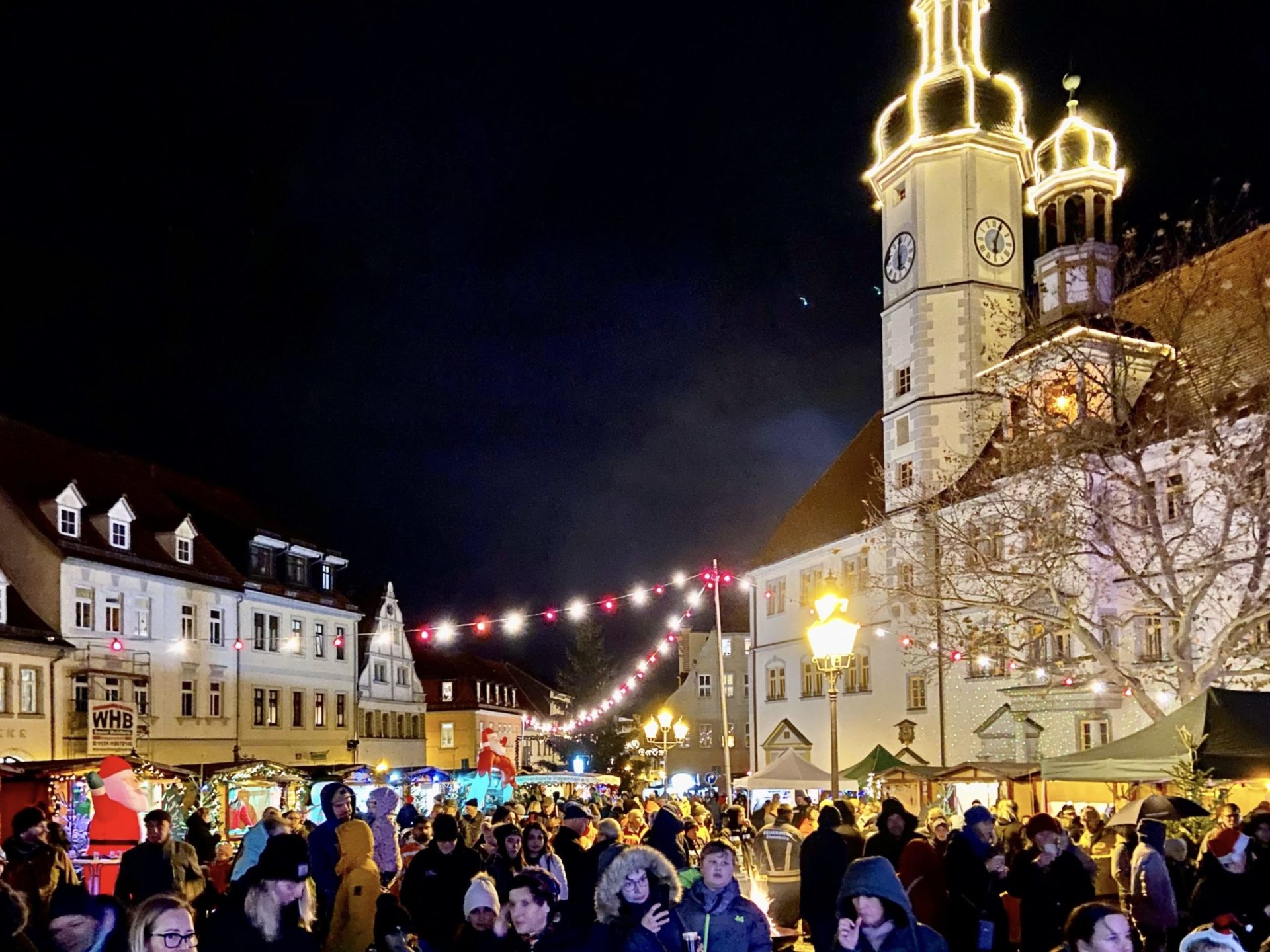 Nacht-Weihnachtsmarkt und Adventsmarkt in Eisenberg